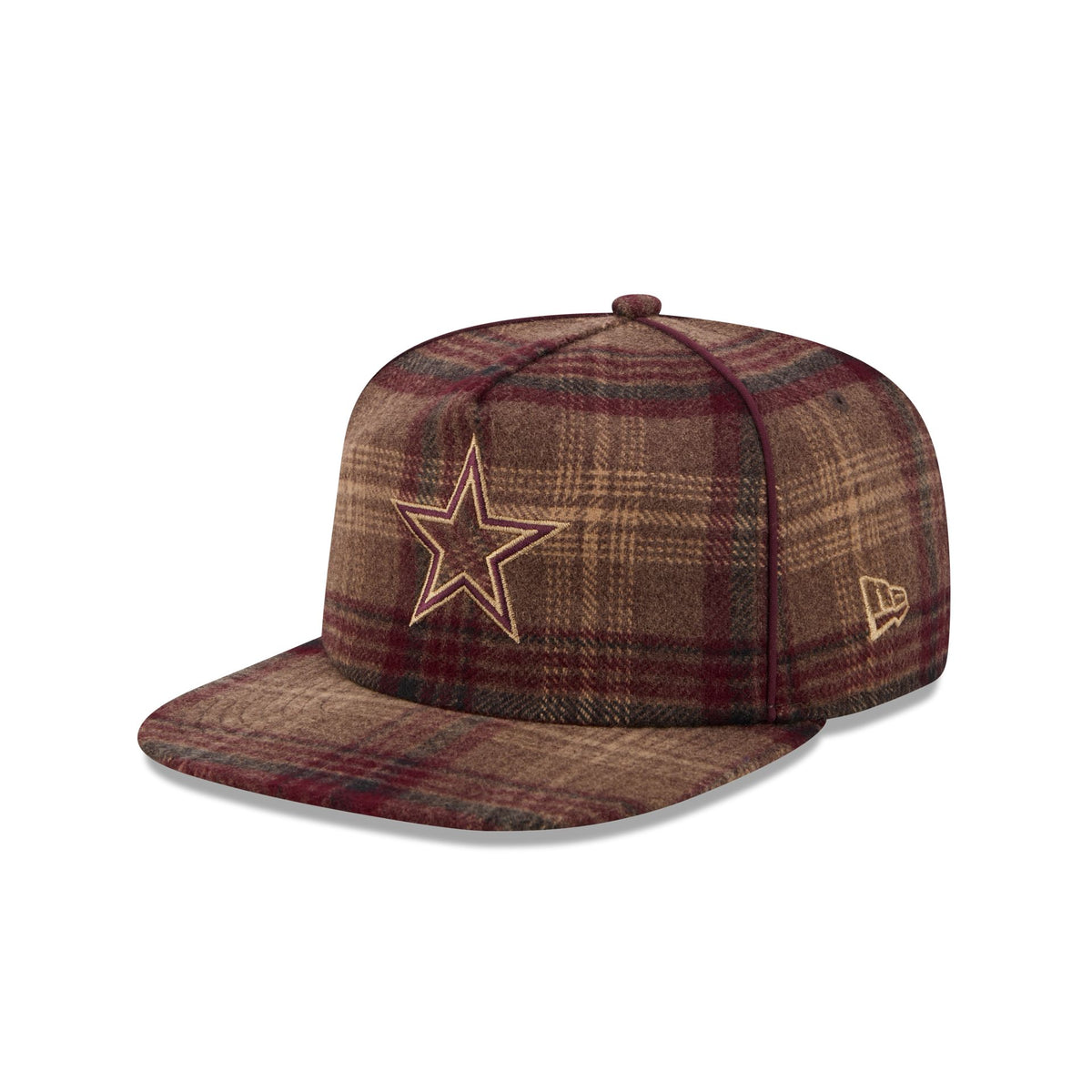Dallas Cowboys Fall Plaid 19TWENTY Snapback Hat