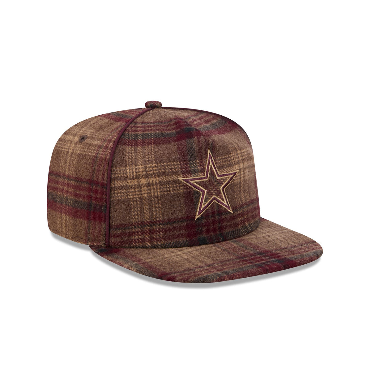 Dallas Cowboys Fall Plaid 19TWENTY Snapback Hat