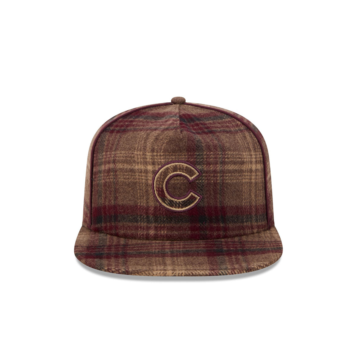 Chicago Cubs Fall Plaid 19TWENTY Snapback Hat