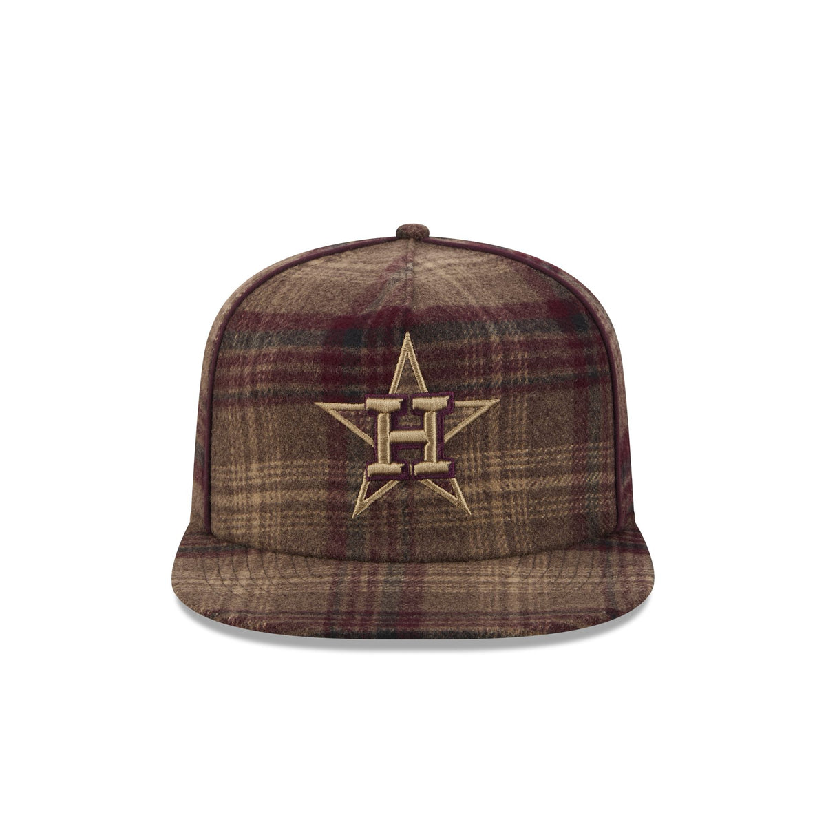 Houston Astros Fall Plaid 19TWENTY Snapback Hat