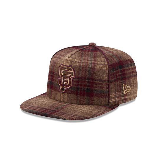 San Francisco Giants Fall Plaid 19TWENTY Snapback Hat
