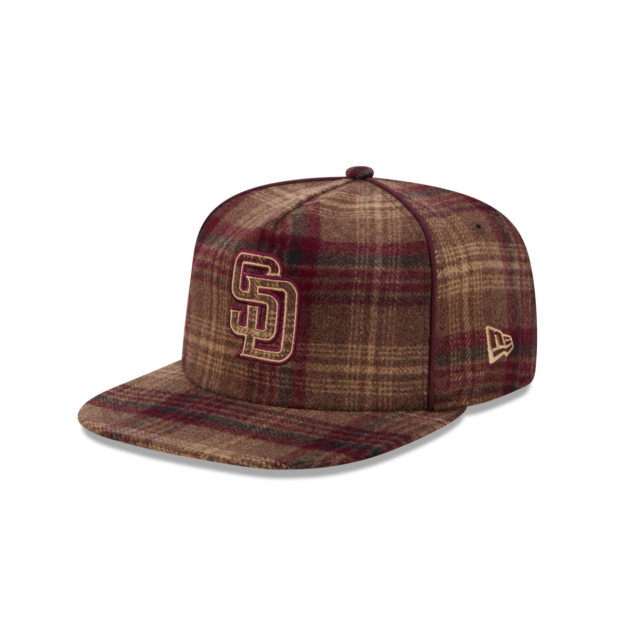 San Diego Padres Fall Plaid 19TWENTY Snapback Hat