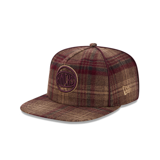 New York Knicks Fall Plaid 19TWENTY Snapback Hat