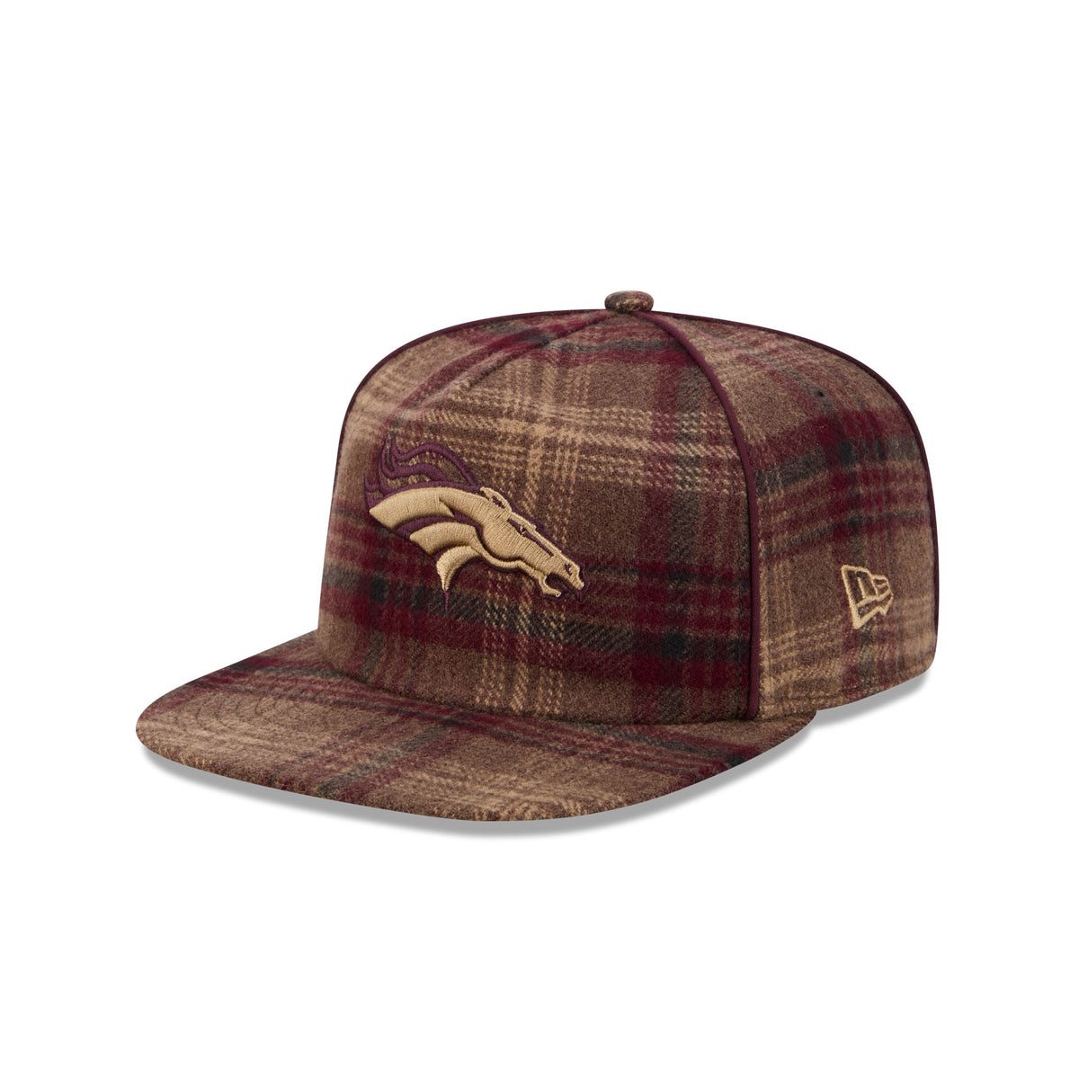 Denver Broncos Fall Plaid 19TWENTY Snapback Hat