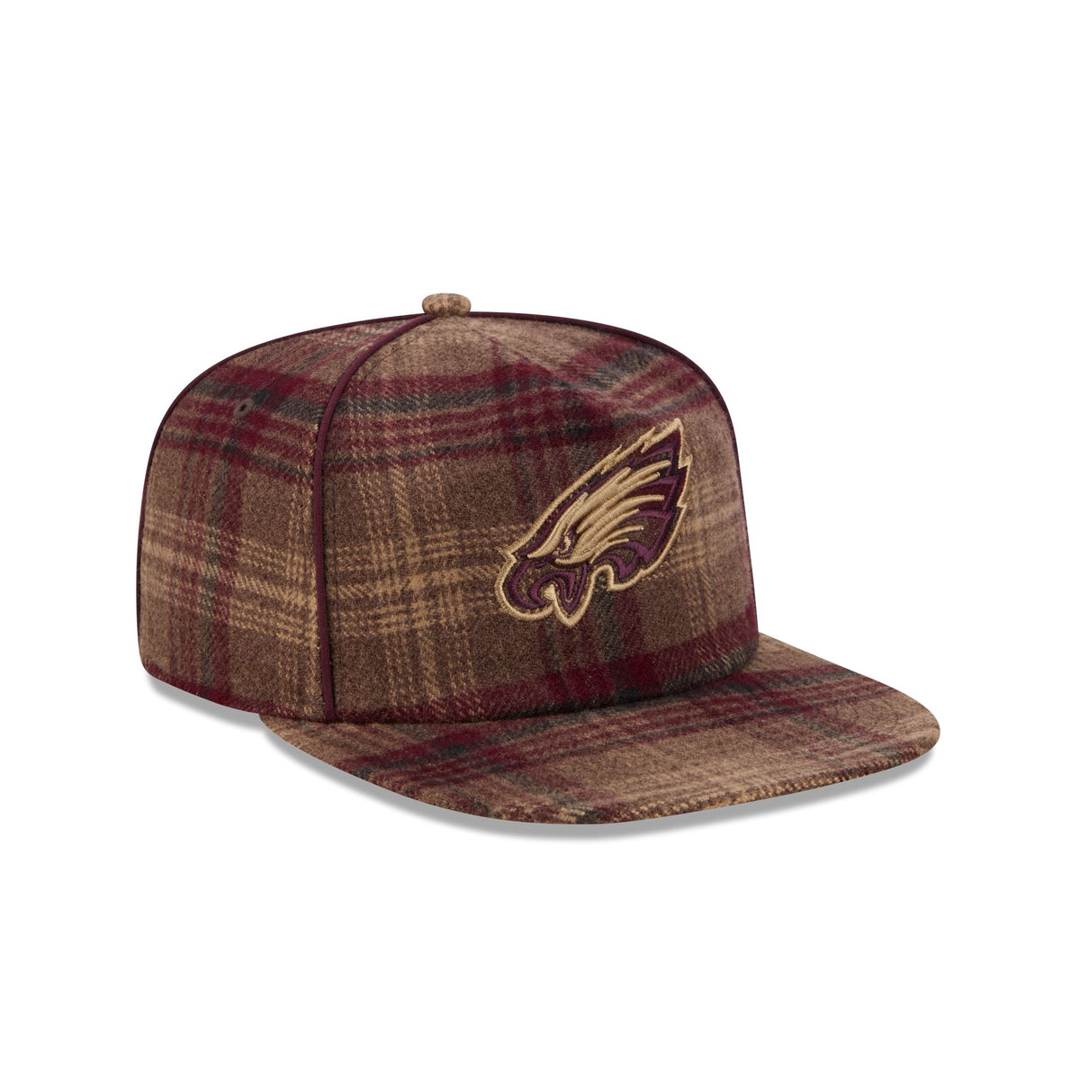 Philadelphia Eagles Fall Plaid 19TWENTY Snapback Hat