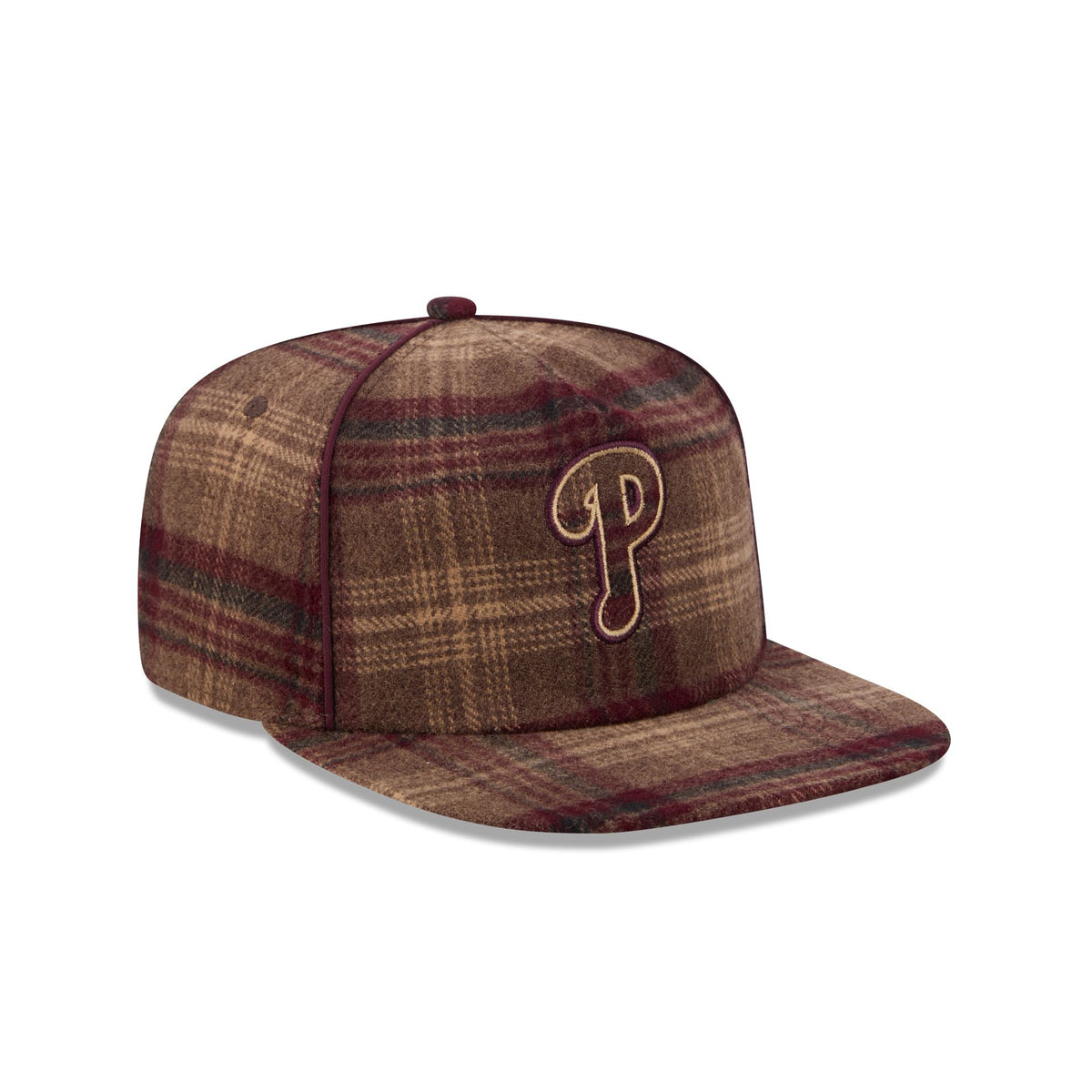 Philadelphia Phillies Fall Plaid 19TWENTY Snapback Hat