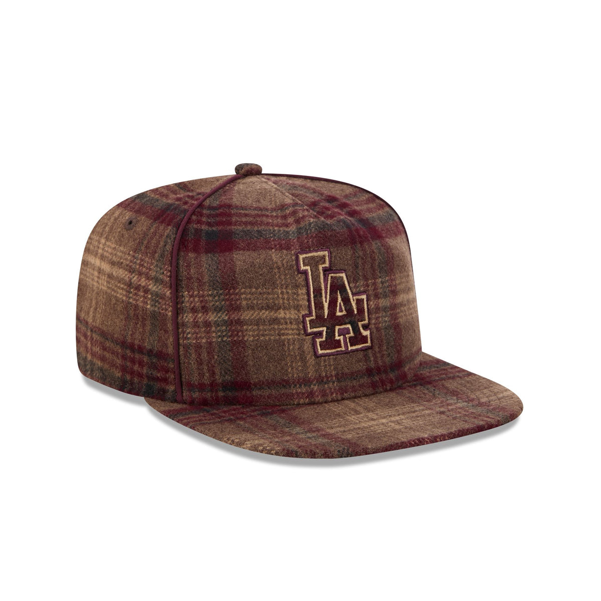 Los Angeles Dodgers Fall Plaid 19TWENTY Snapback Hat