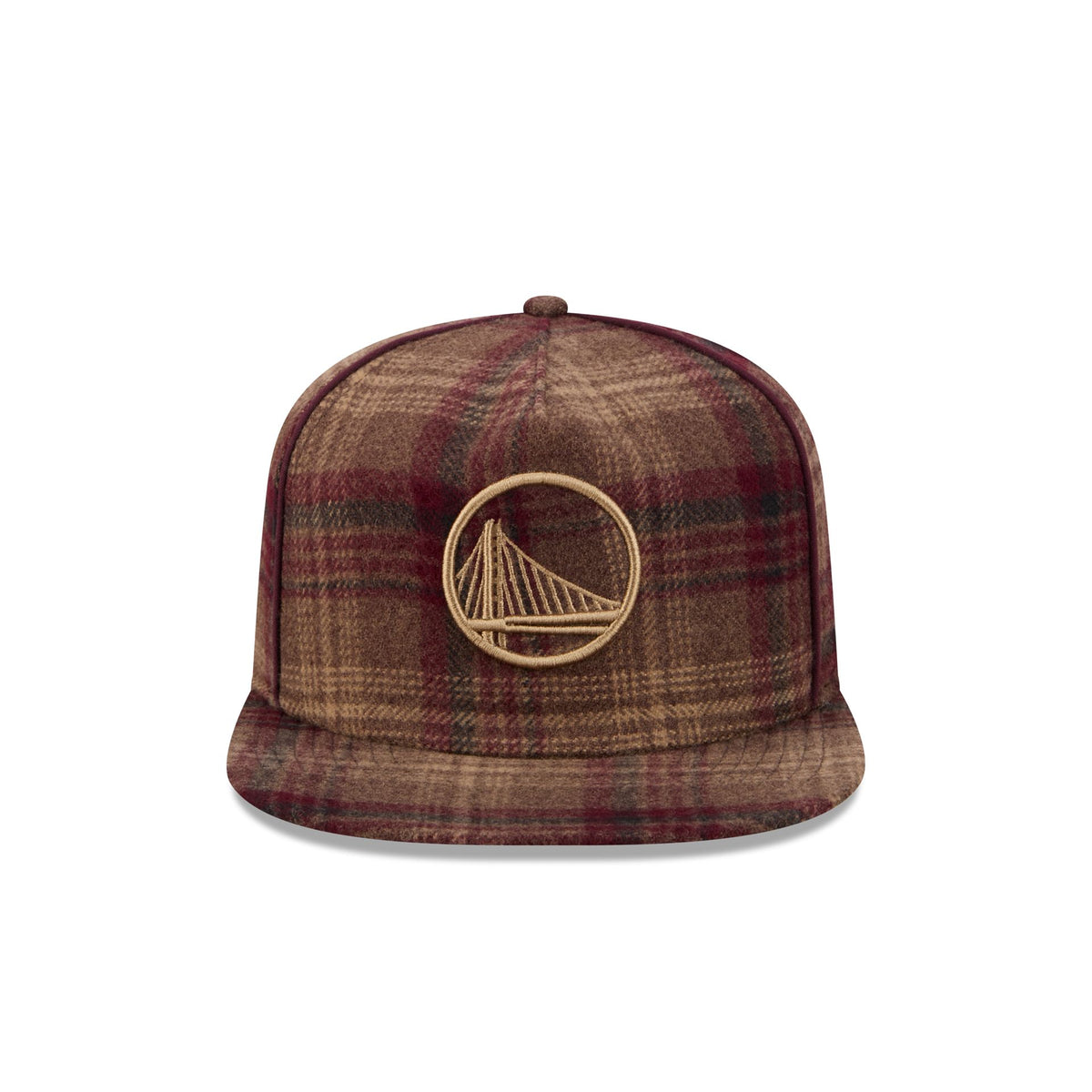 Golden State Warriors Fall Plaid 19TWENTY Snapback Hat