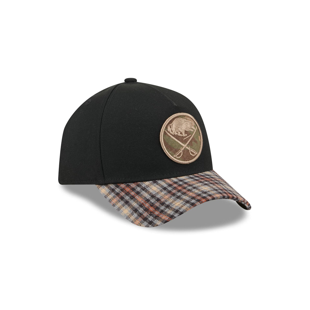 Buffalo Sabres Fall Plaid Visor 59FORTY A-Frame Fitted Hat