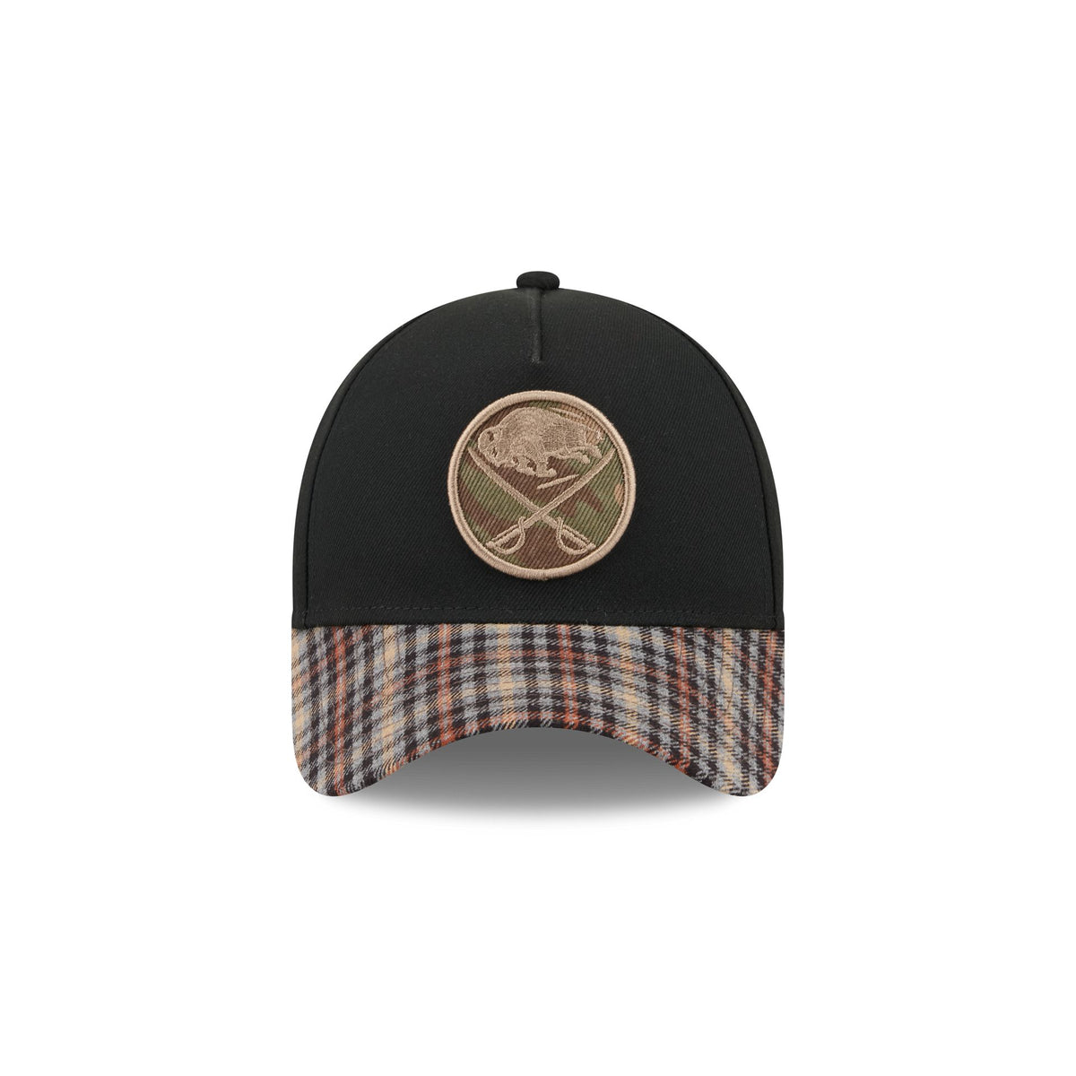 Buffalo Sabres Fall Plaid Visor 59FORTY A-Frame Fitted Hat