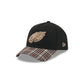 Philadelphia Eagles Fall Plaid Visor 59FORTY A-Frame Fitted Hat