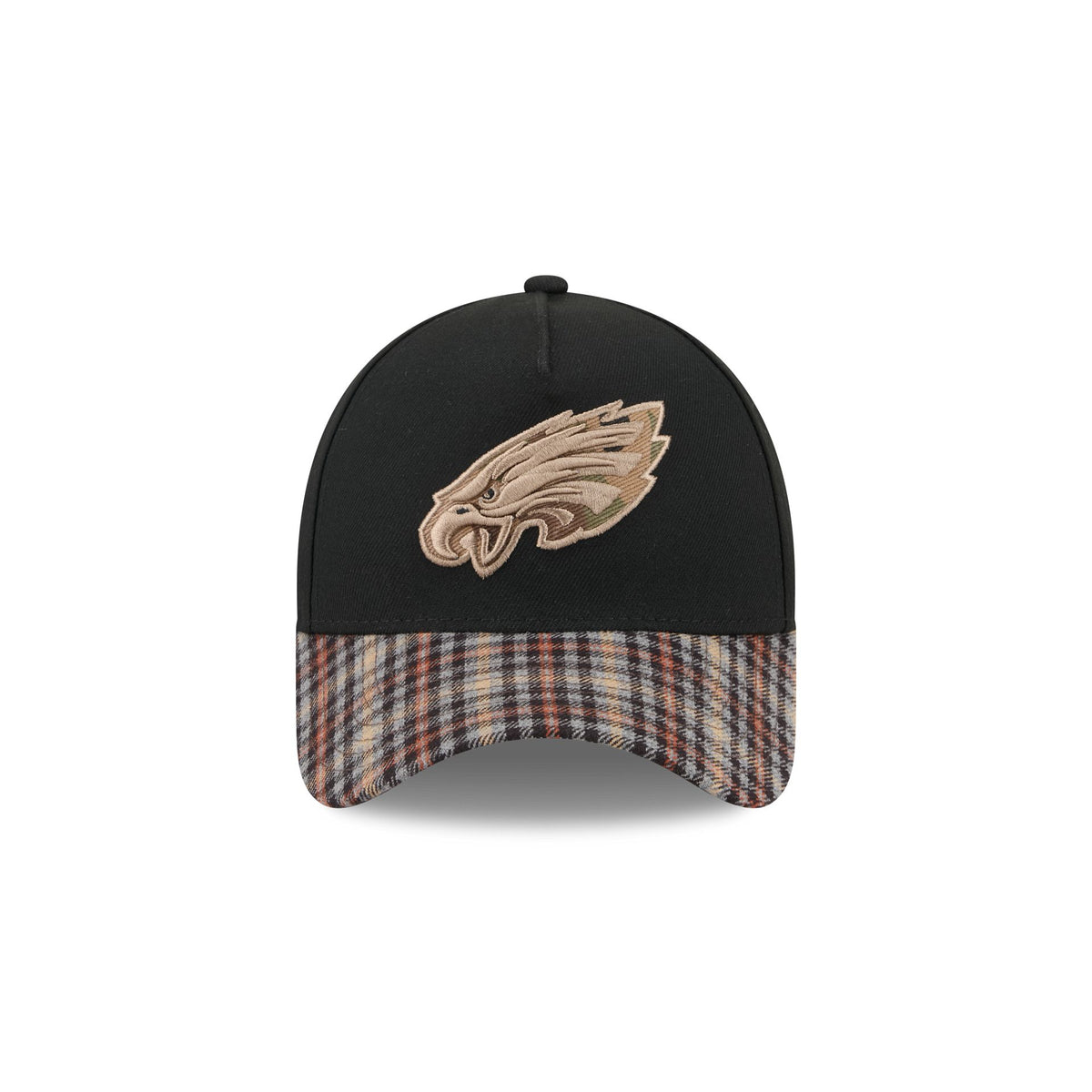 Philadelphia Eagles Fall Plaid Visor 59FORTY A-Frame Fitted Hat