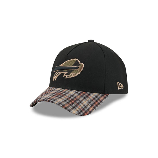 Buffalo Bills Fall Plaid Visor 59FORTY A-Frame Fitted Hat