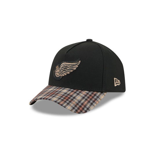 Detroit Red Wings Fall Plaid Visor 59FORTY A-Frame Fitted Hat