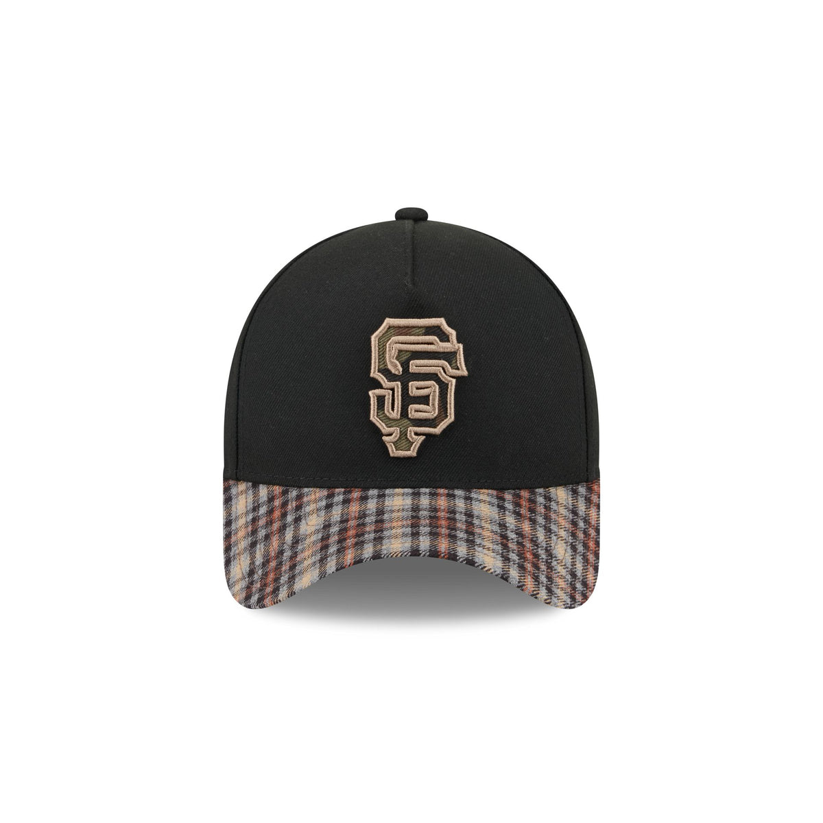 San Francisco Giants Fall Plaid Visor 59FORTY A-Frame Fitted Hat
