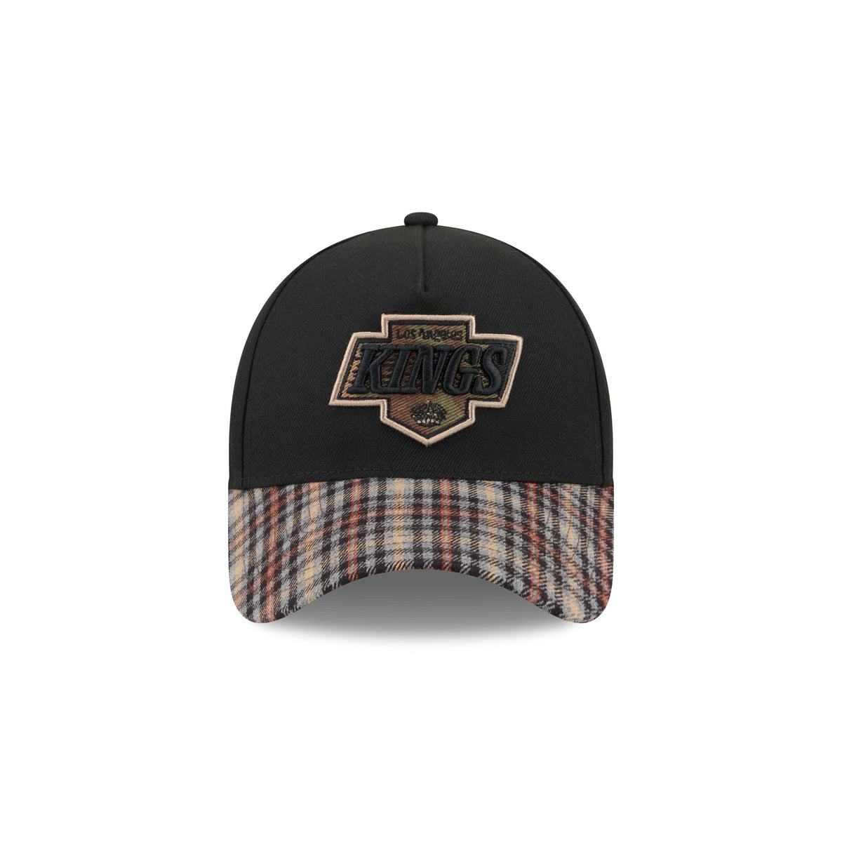 Los Angeles Kings Fall Plaid Visor 59FORTY A-Frame Fitted Hat