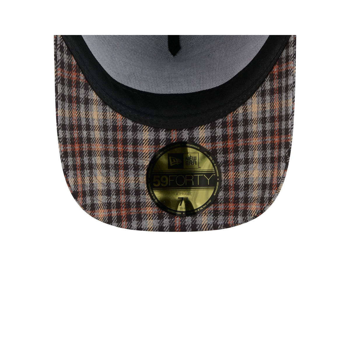 Los Angeles Kings Fall Plaid Visor 59FORTY A-Frame Fitted Hat
