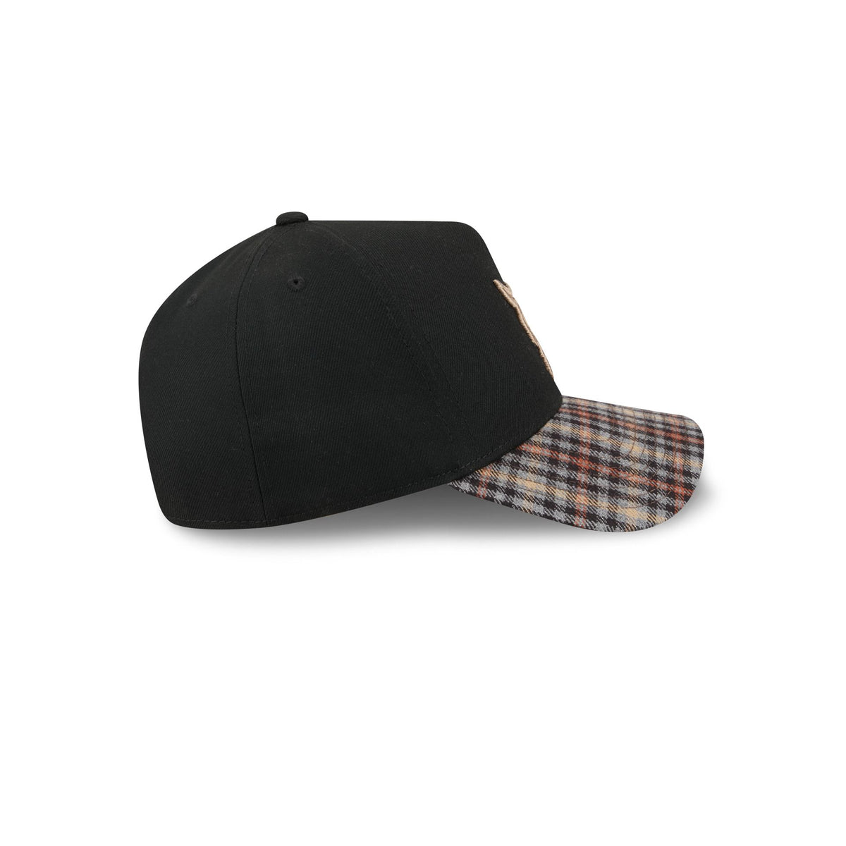 Detroit Tigers Fall Plaid Visor 59FORTY A-Frame Fitted Hat