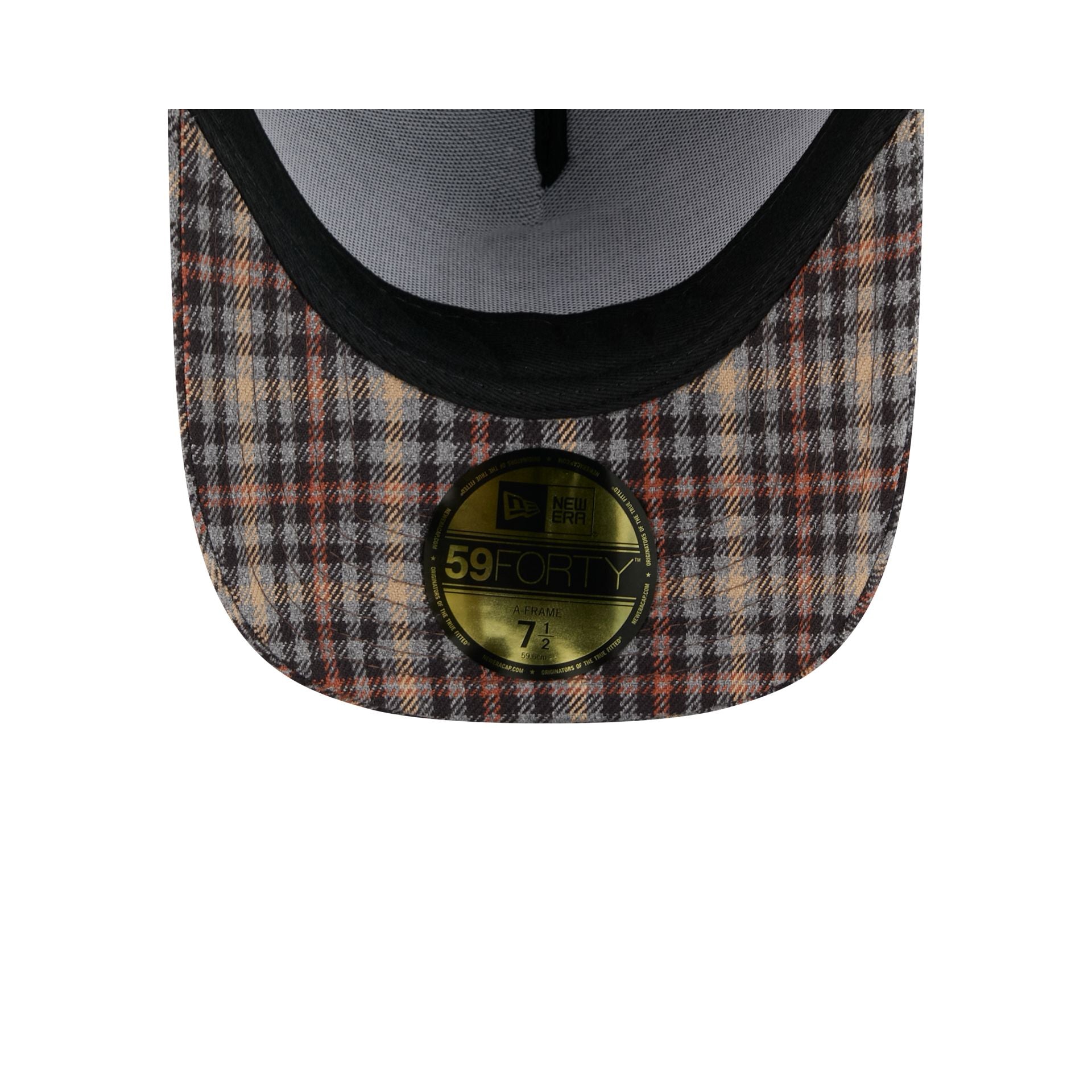 San Diego Padres Fall Plaid Visor 59FORTY A-Frame Fitted Hat – New