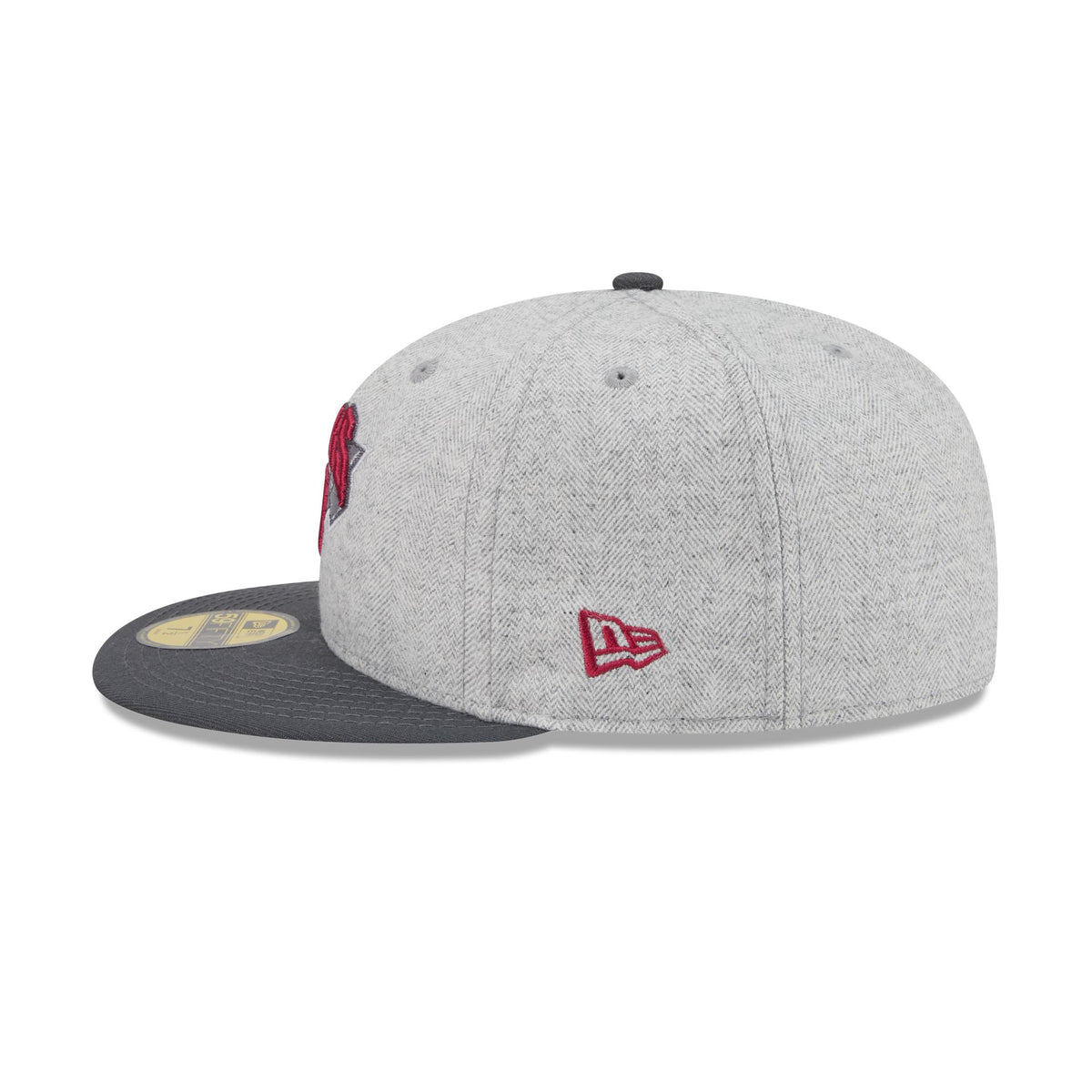 New York Knicks Gray Herringbone 59FIFTY Fitted Hat