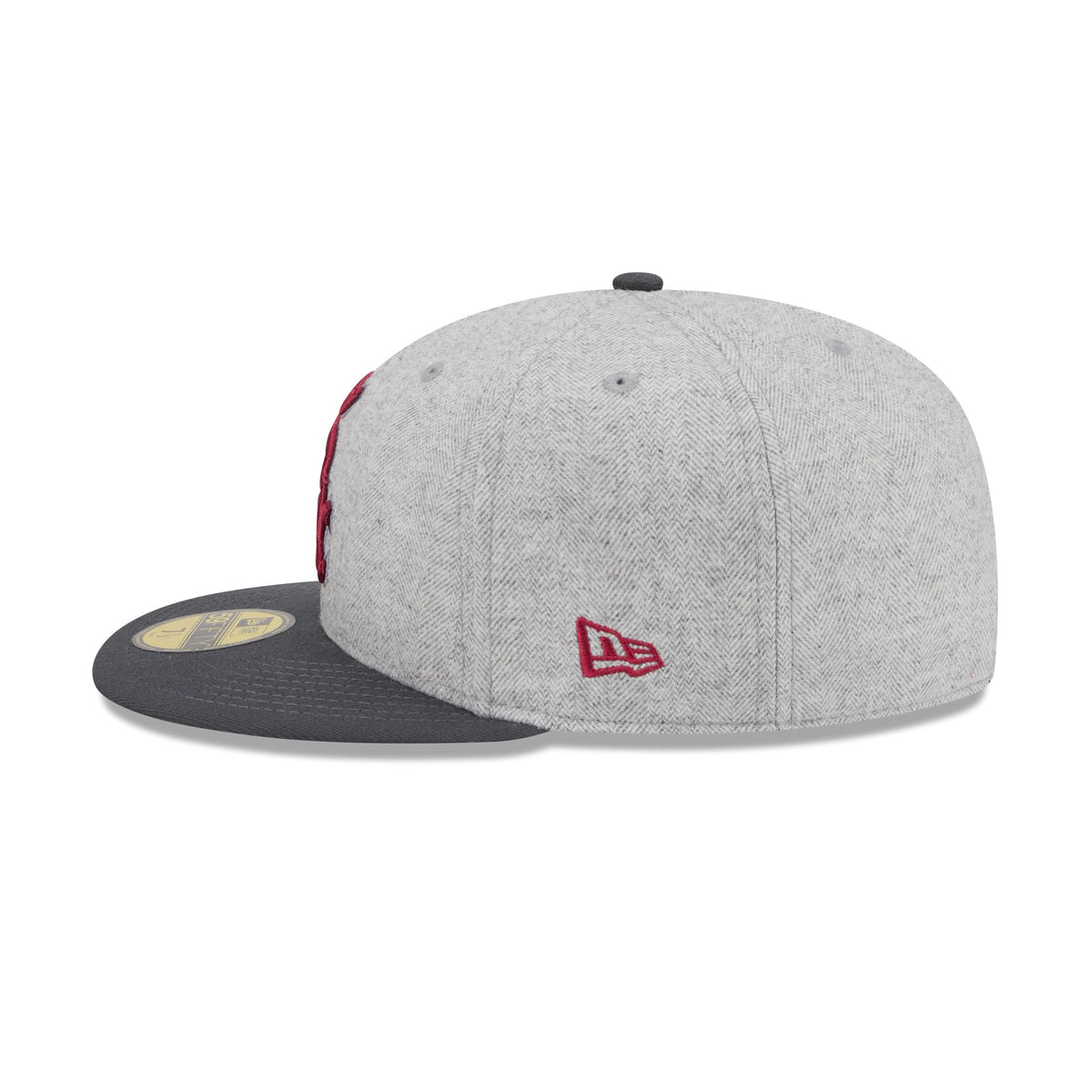 Chicago White Sox Gray Herringbone 59FIFTY Fitted Hat