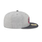 Detroit Red Wings Gray Herringbone 59FIFTY Fitted Hat