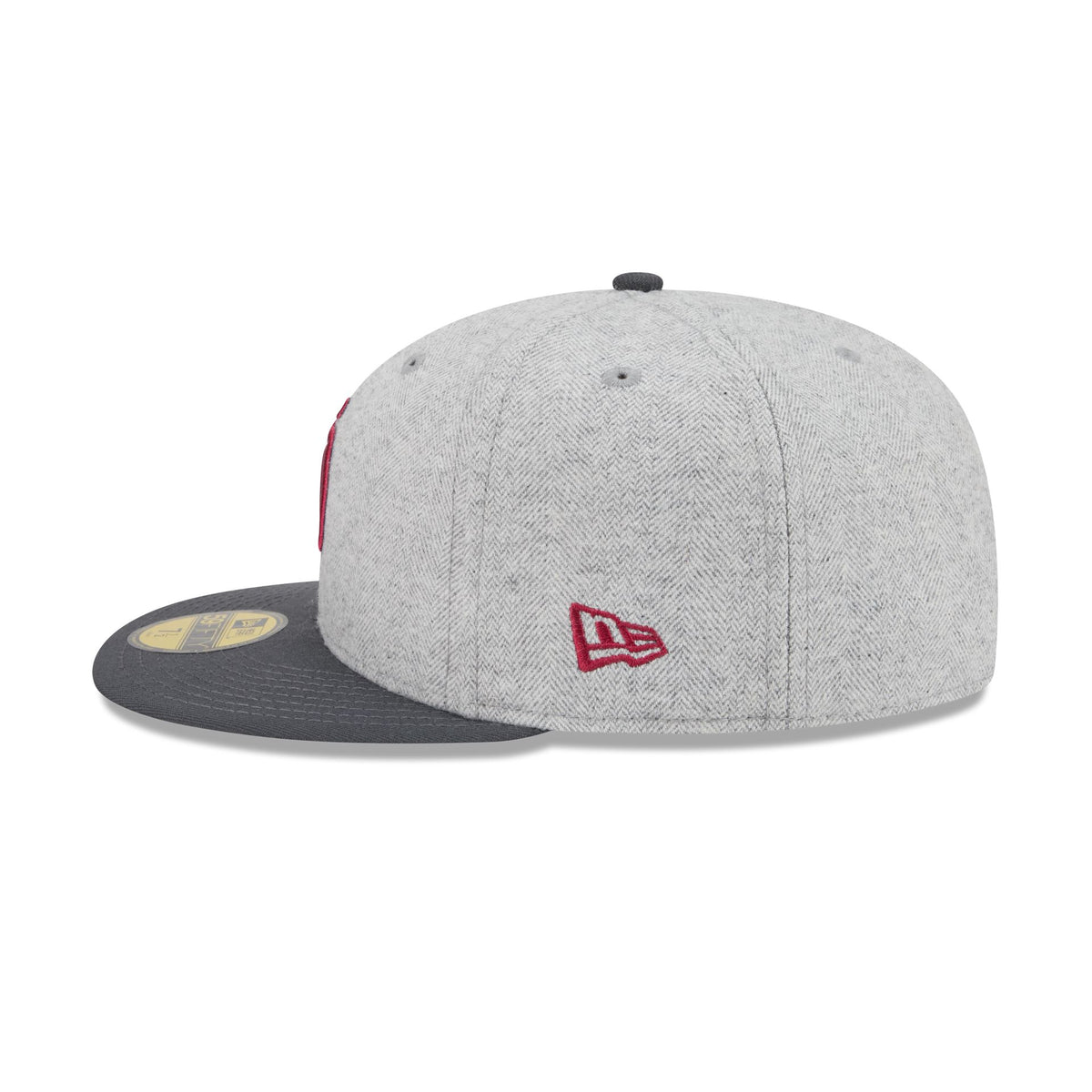 San Diego Padres Gray Herringbone 59FIFTY Fitted Hat