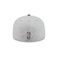 Chicago Bulls Gray Herringbone 59FIFTY Fitted Hat