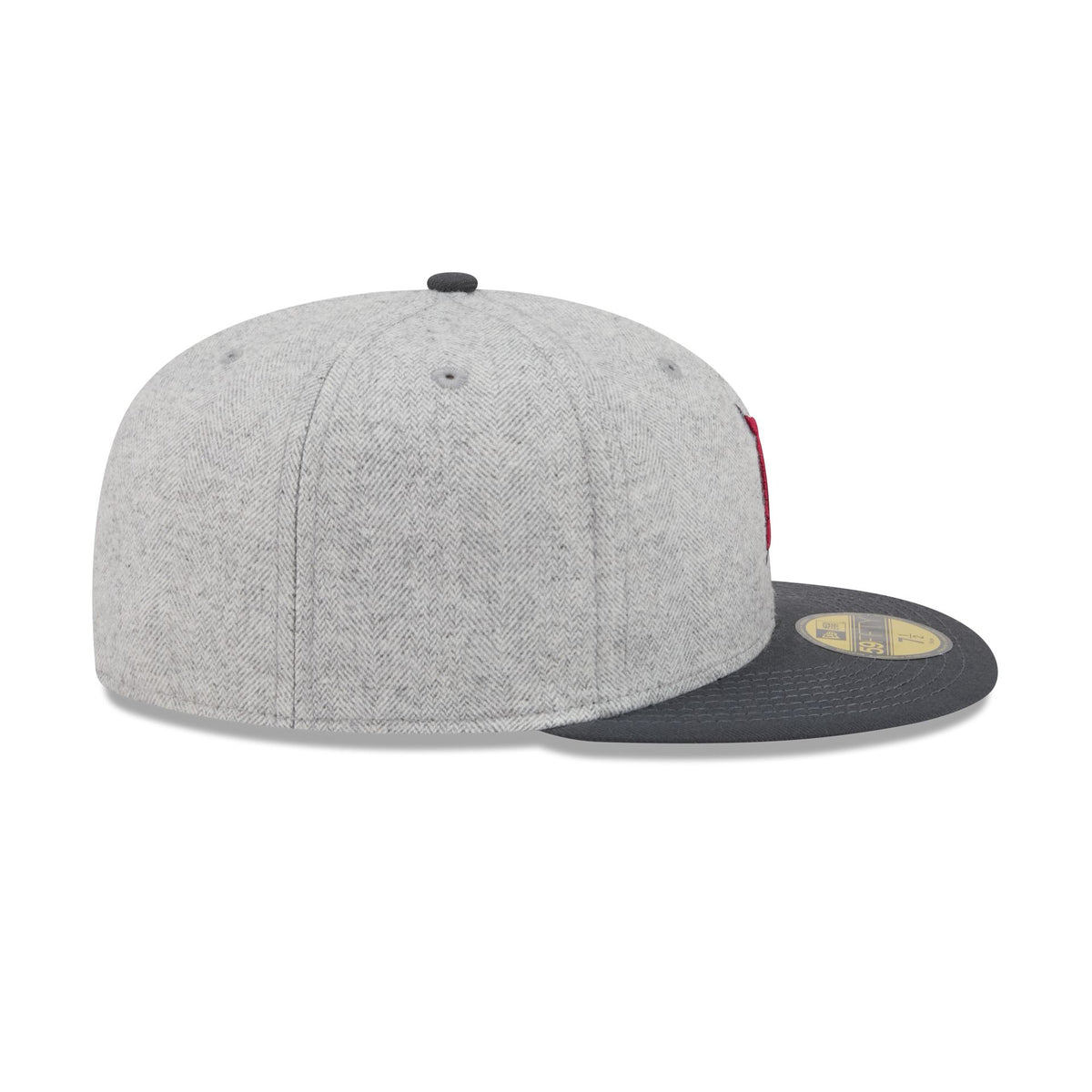 Detroit Tigers Gray Herringbone 59FIFTY Fitted Hat