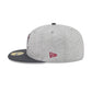 Anaheim Ducks Gray Herringbone 59FIFTY Fitted Hat