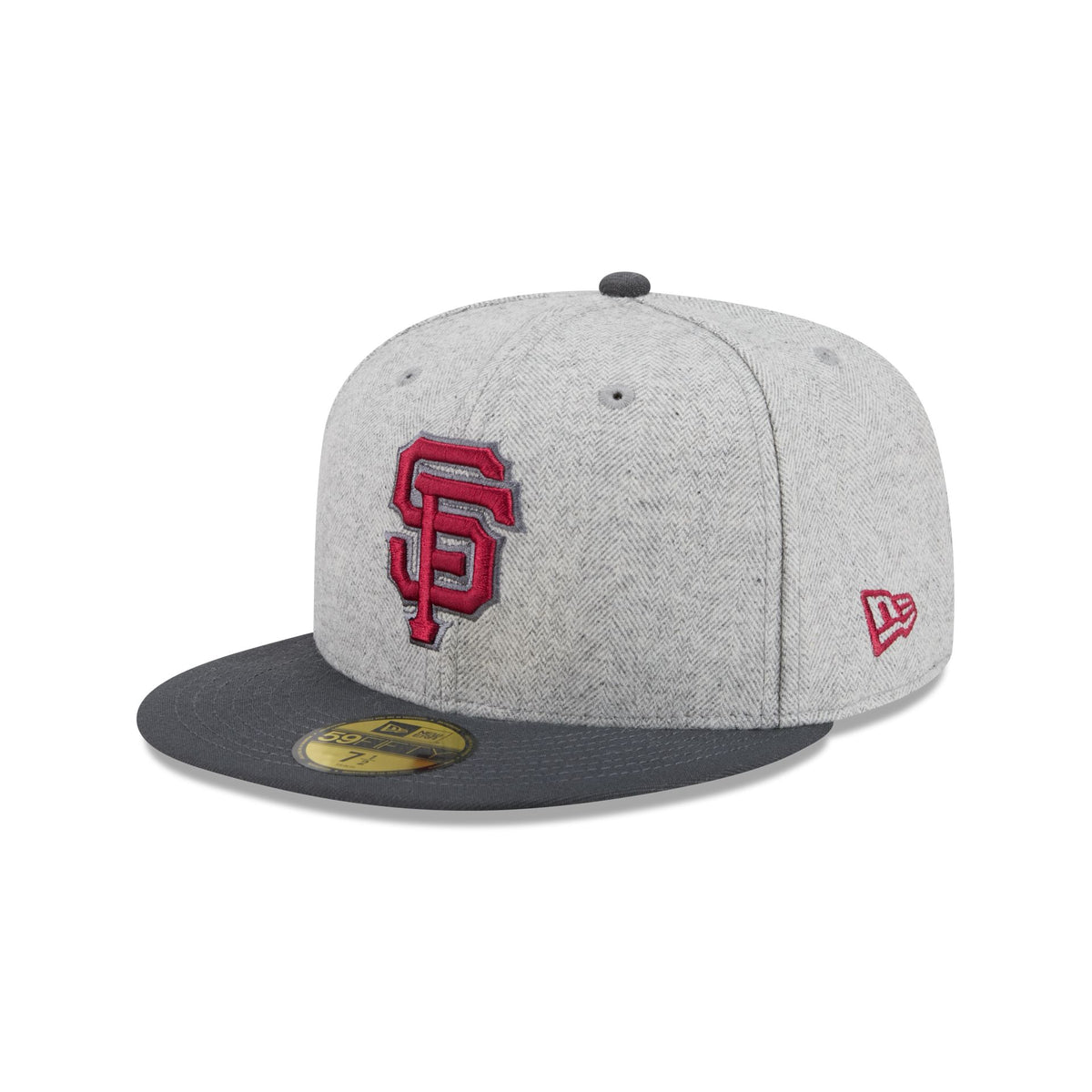 San Francisco Giants Gray Herringbone 59FIFTY Fitted Hat