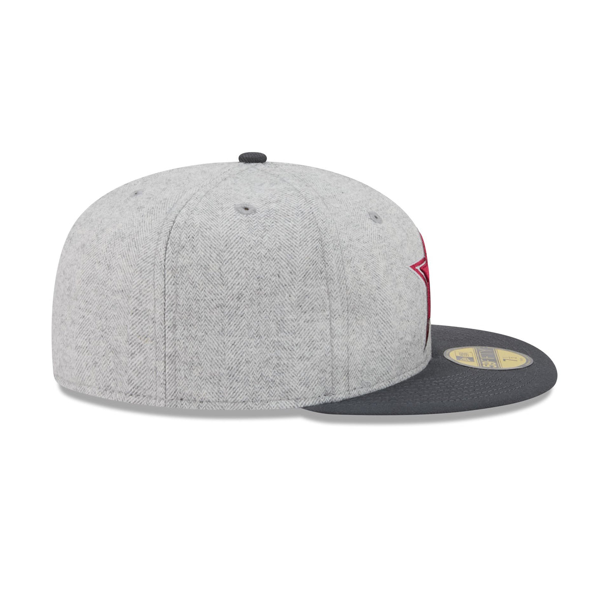 Dallas Cowboys Gray Herringbone 59FIFTY Fitted Hat