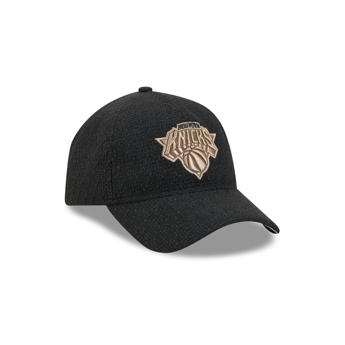 New York Knicks Camo Logo Boucle 9FORTY A-Frame Unstructured Snapback Hat