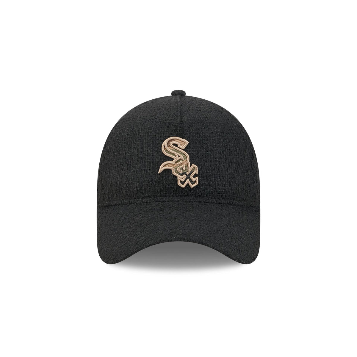 Chicago White Sox Camo Logo Boucle 9FORTY A-Frame Unstructured Snapback Hat