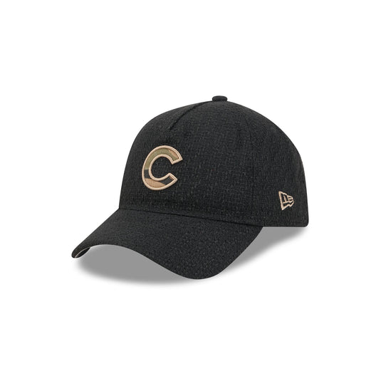 Chicago Cubs Camo Logo Boucle 9FORTY A-Frame Unstructured Snapback Hat