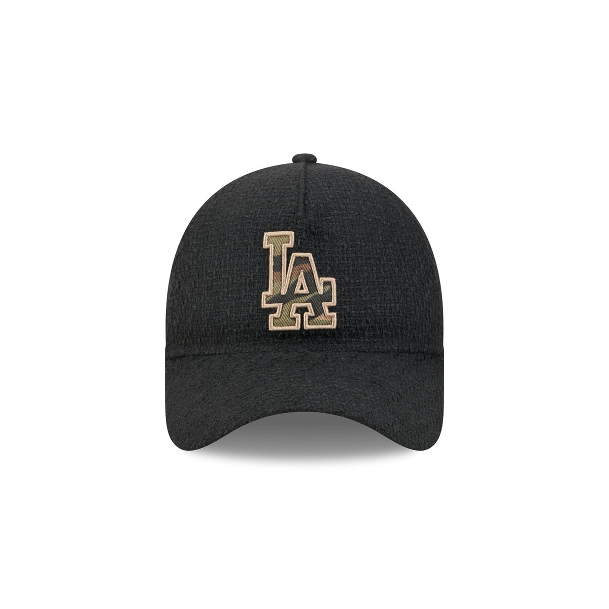 Los Angeles Dodgers Camo Logo Boucle 9FORTY A-Frame Unstructured Snapback Hat
