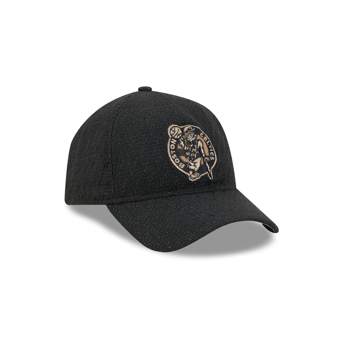 Boston Celtics Camo Logo Boucle 9FORTY A-Frame Unstructured Snapback Hat