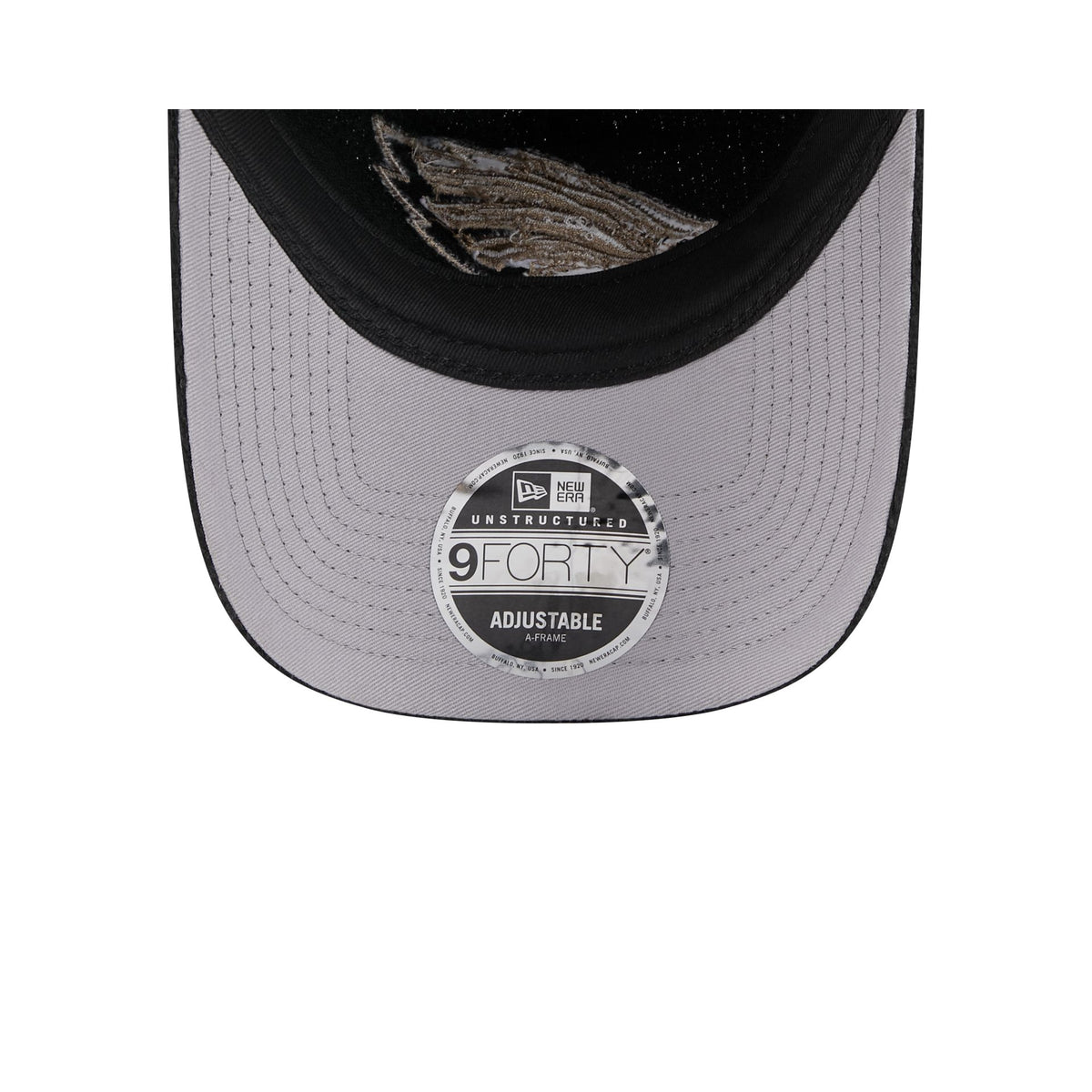 Philadelphia Eagles Camo Logo Boucle 9FORTY A-Frame Unstructured Snapback Hat