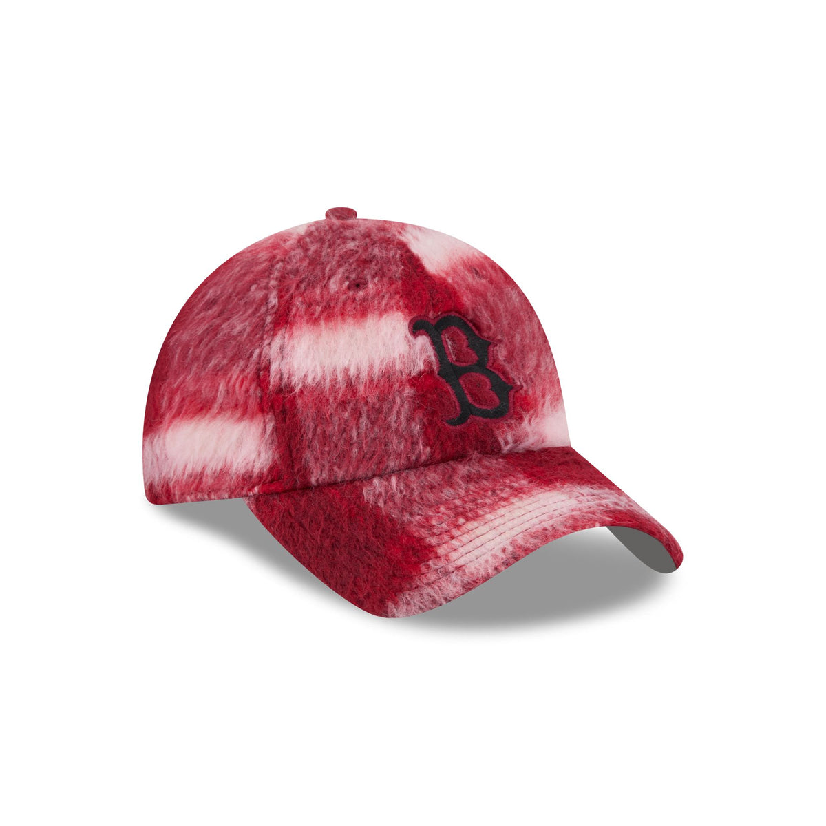 Boston Red Sox Brushed Plaid Casual Classic Adjustable