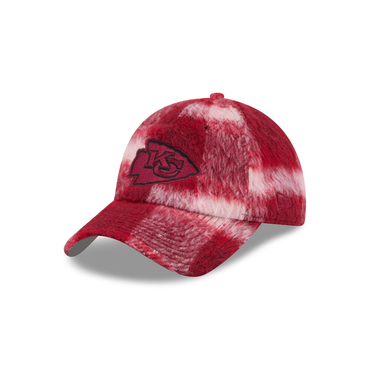 Kansas City Chiefs Brushed Plaid Casual Classic Adjustable