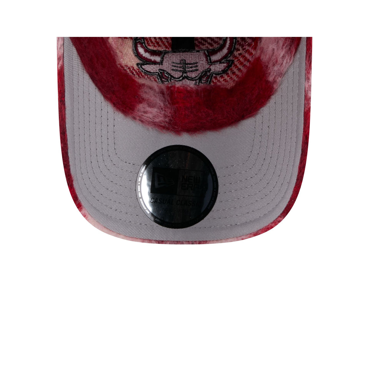 Chicago Bulls Brushed Plaid Casual Classic Adjustable