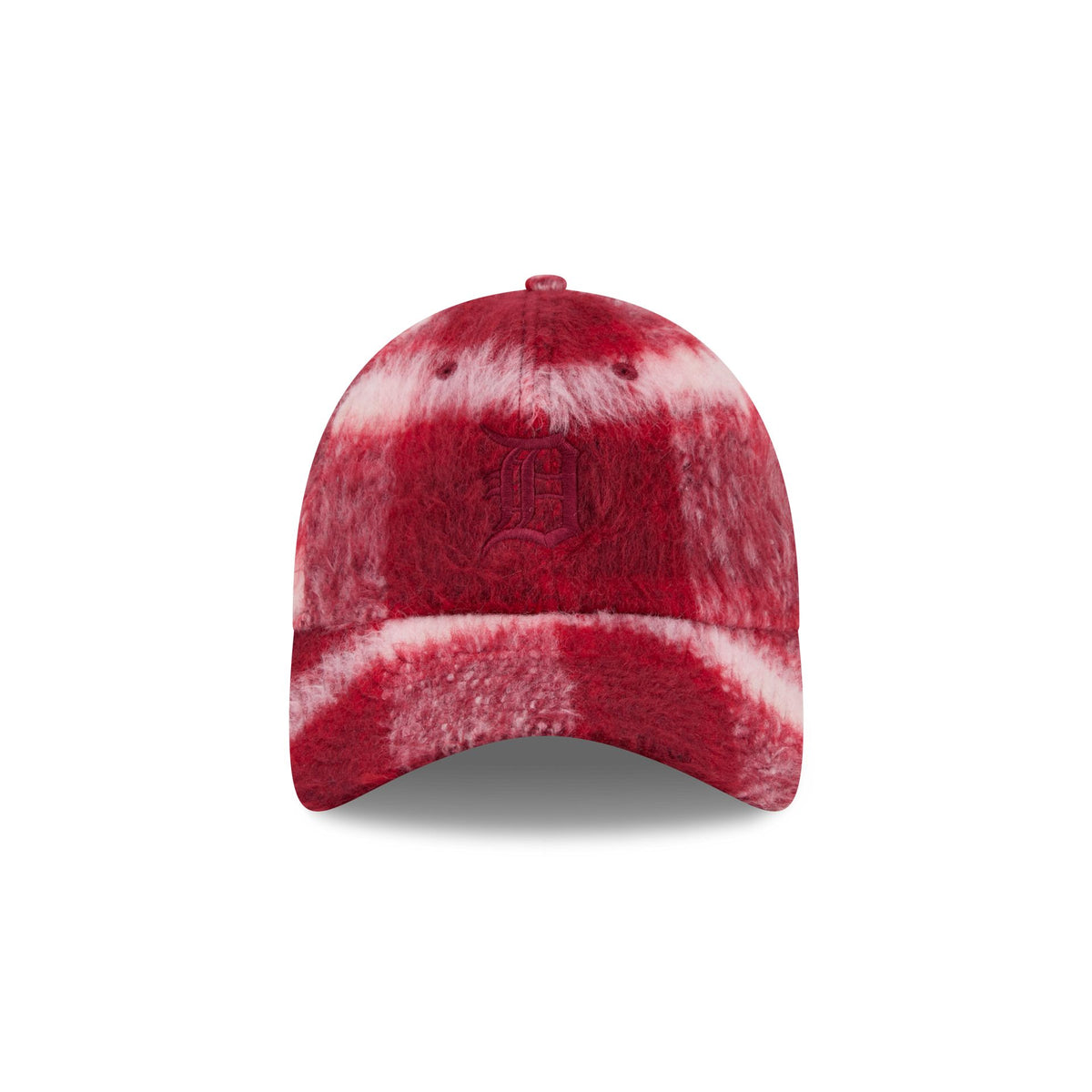 Detroit Tigers Brushed Plaid Casual Classic Adjustable