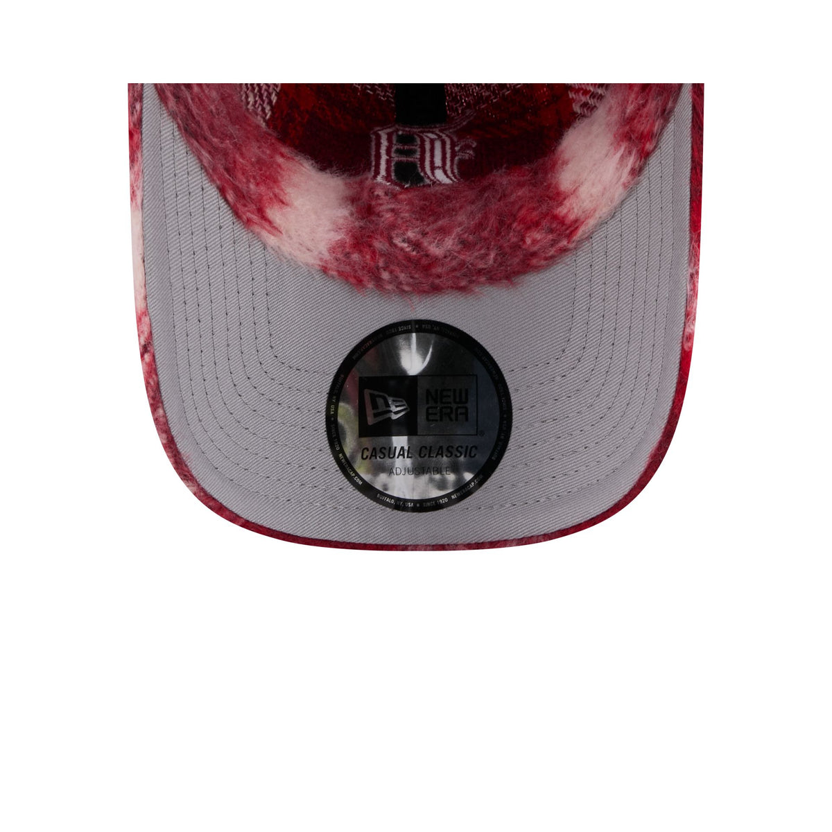 Detroit Tigers Brushed Plaid Casual Classic Adjustable