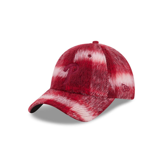 Philadelphia Phillies Brushed Plaid Casual Classic Adjustable