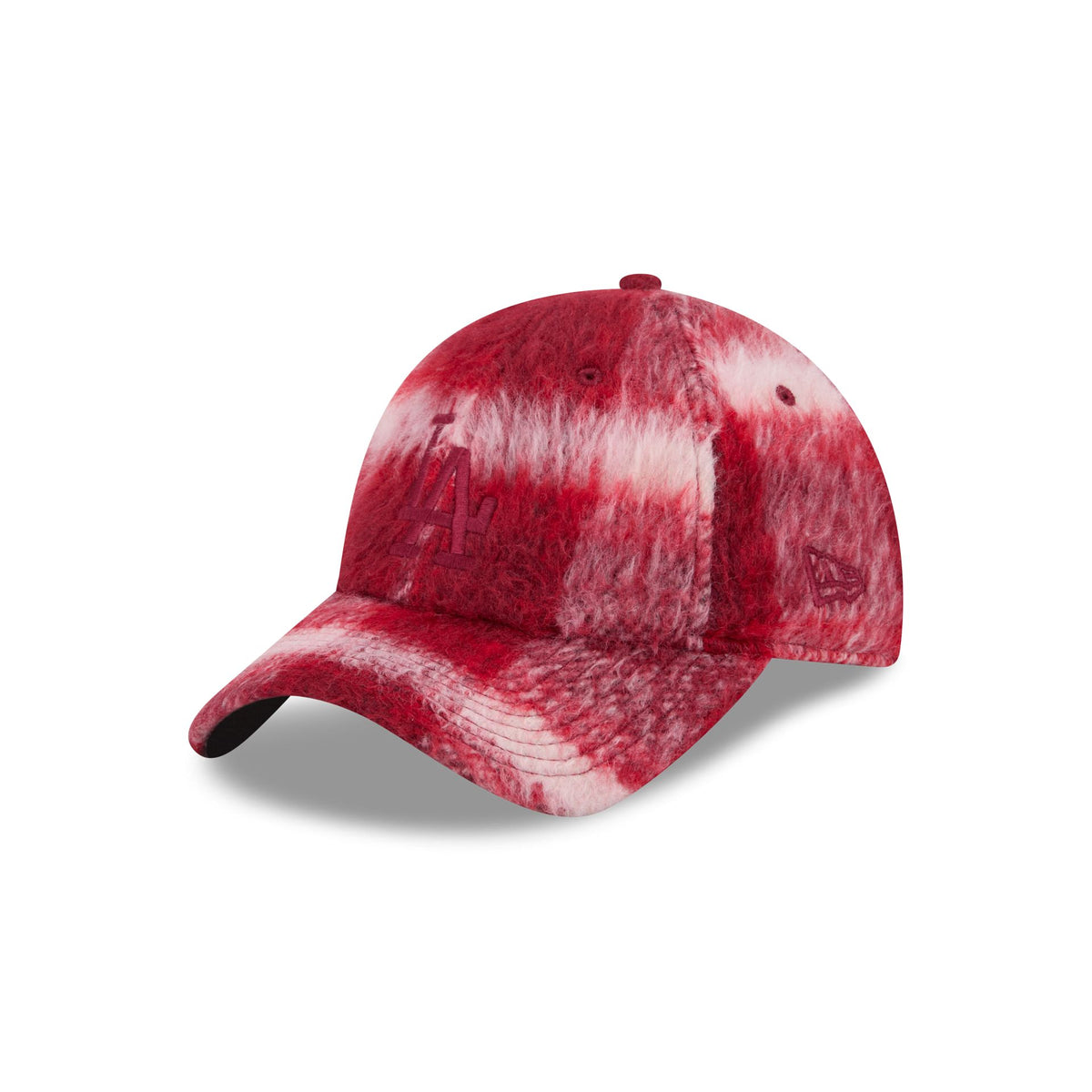 Los Angeles Dodgers Brushed Plaid Casual Classic Adjustable