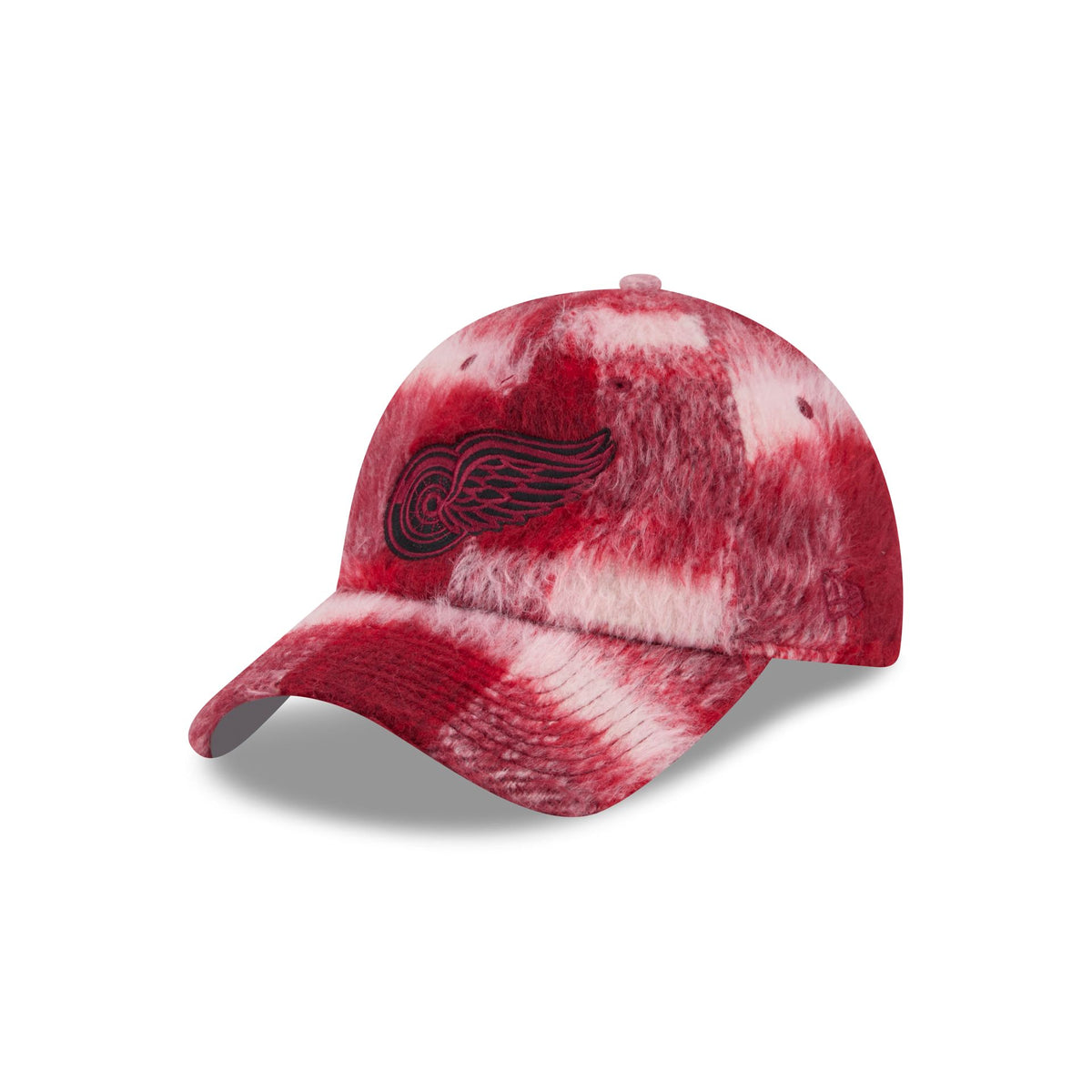 Detroit Red Wings Brushed Plaid Casual Classic Adjustable