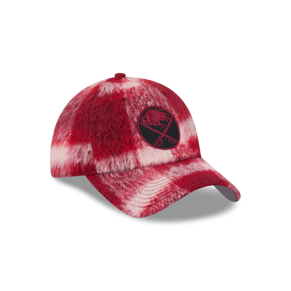 Buffalo Sabres Brushed Plaid Casual Classic Adjustable