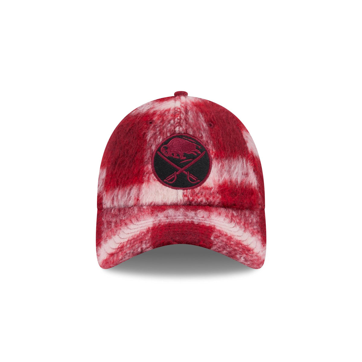 Buffalo Sabres Brushed Plaid Casual Classic Adjustable