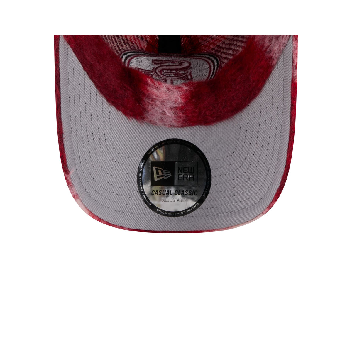 San Francisco 49ers Brushed Plaid Casual Classic Adjustable