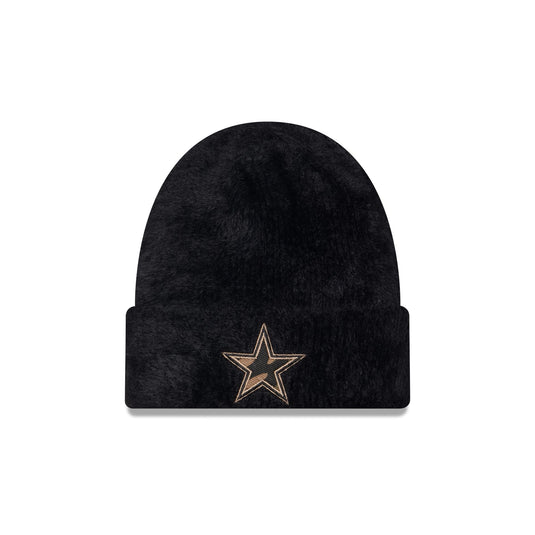 Dallas Cowboys Camo Logo Fuzzy Cuff Knit Beanie Hat